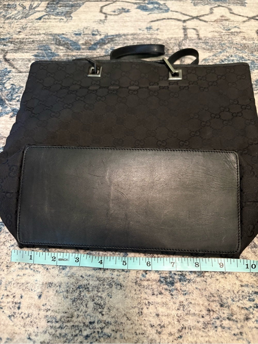 GUCCI Eclipse canvas monogram tote - Picture 9 of 10